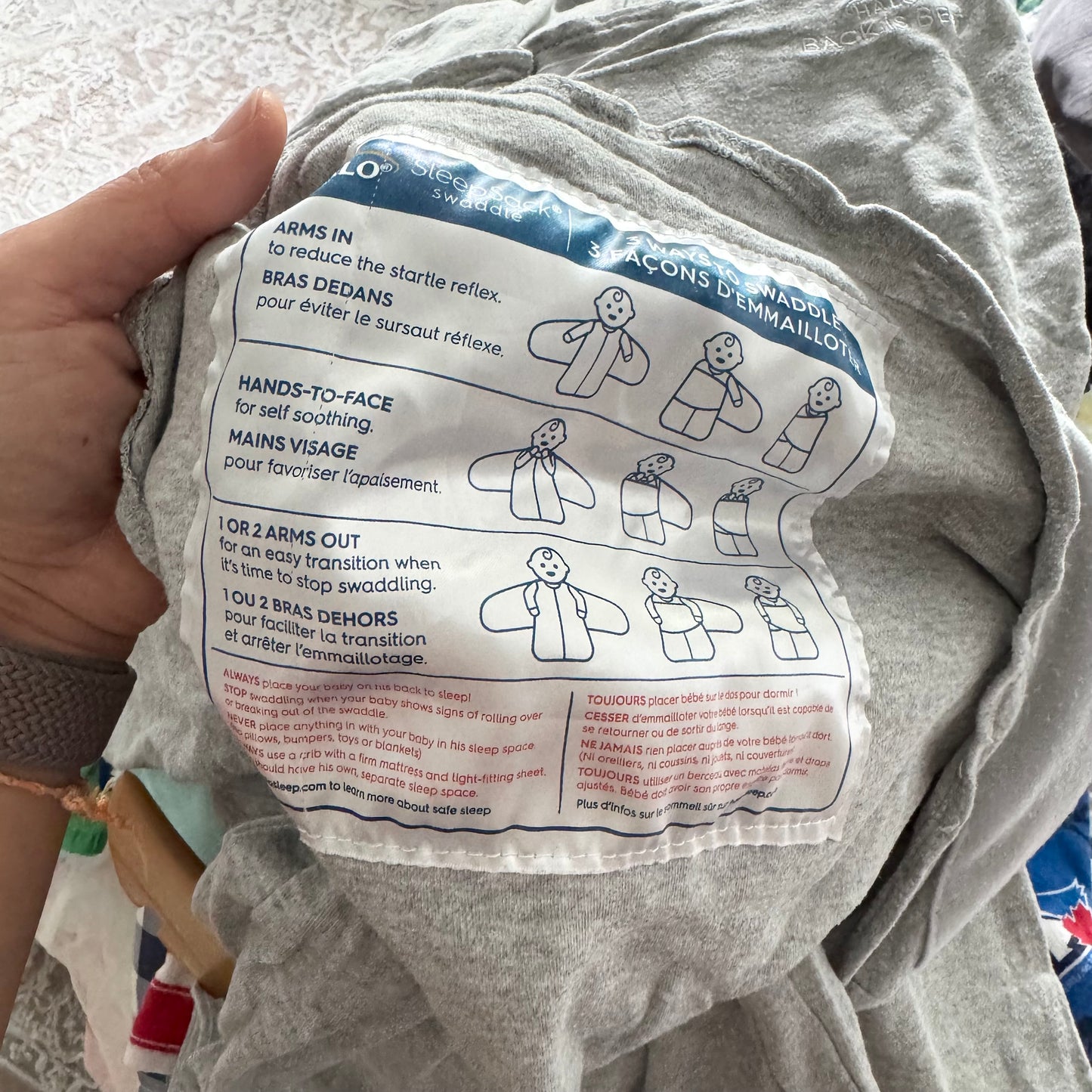 Halo / Sleep sack swaddle / 3-6M - 2 Available