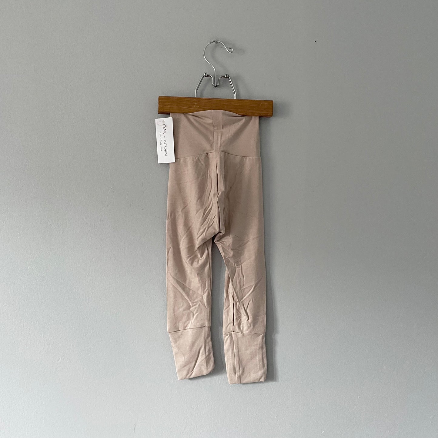 Oak + Acorn / Organic Leggings | Sandstone / 9-24M - New with tag