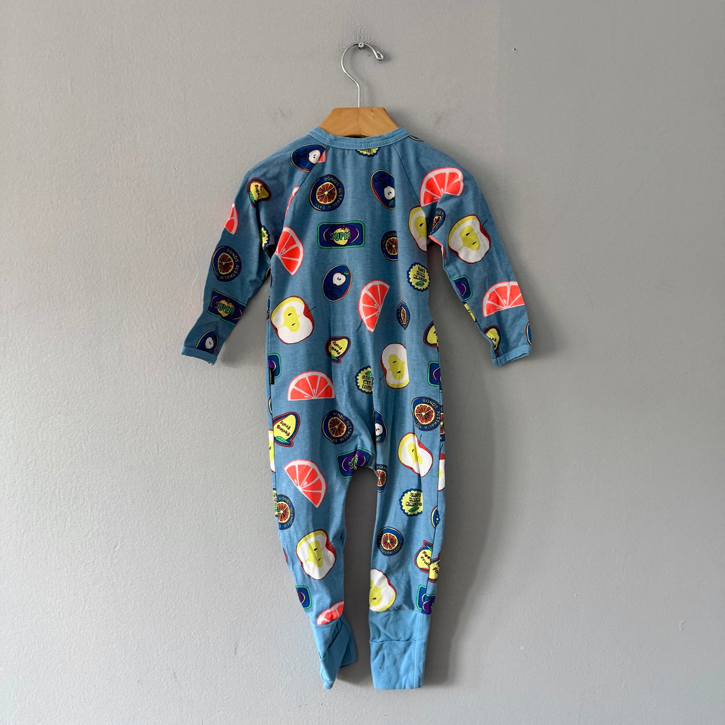 Bonds / Wondersuit - Blue x orange / 12-18M