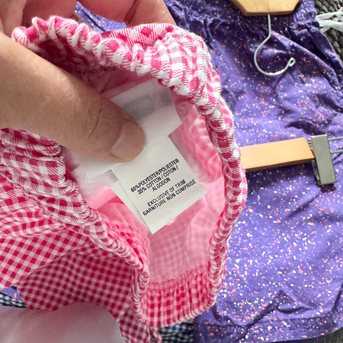 Vintage Buster Brown / Gingham check shorts / 6Y+