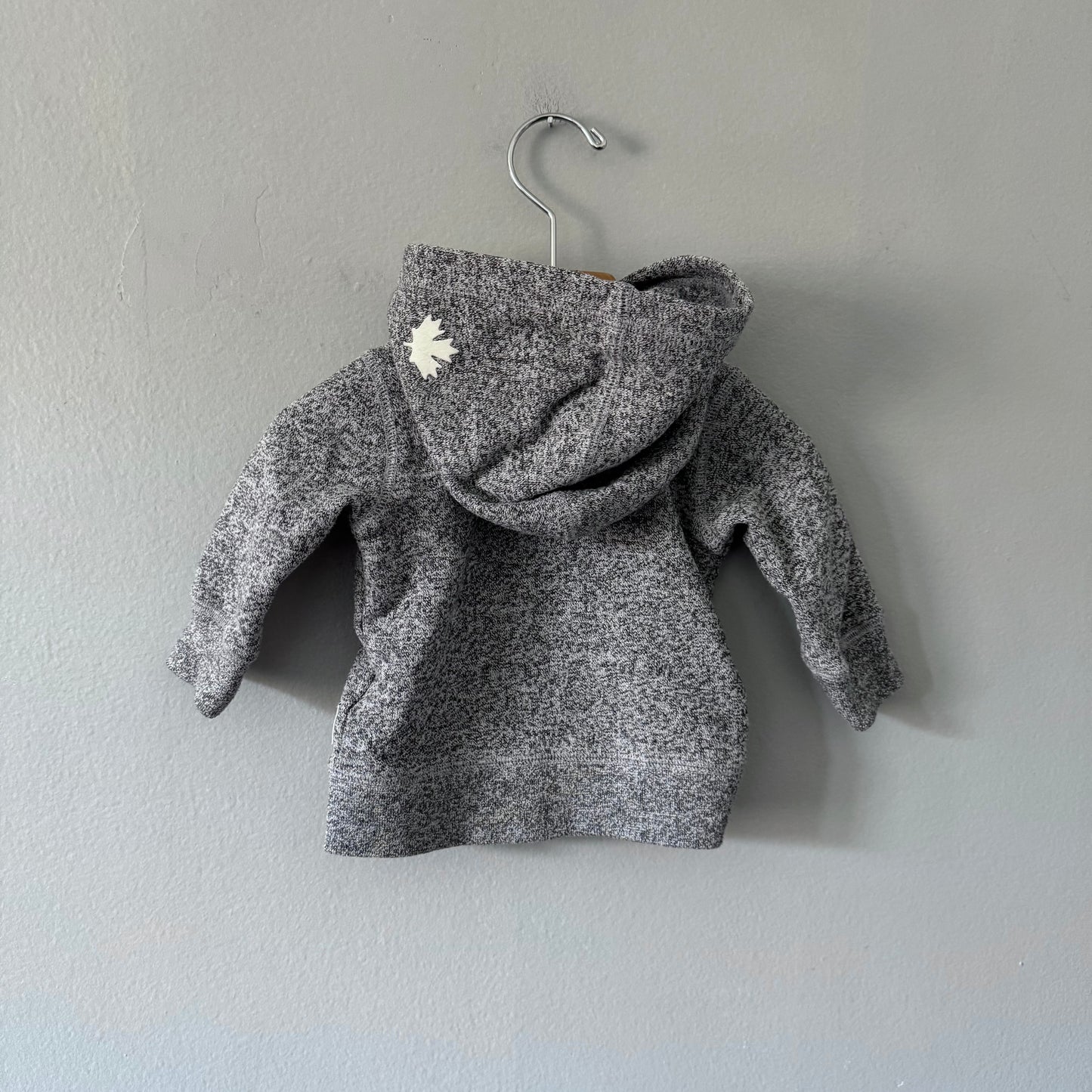 Roots / Salt and pepper hoodie / 0-3M