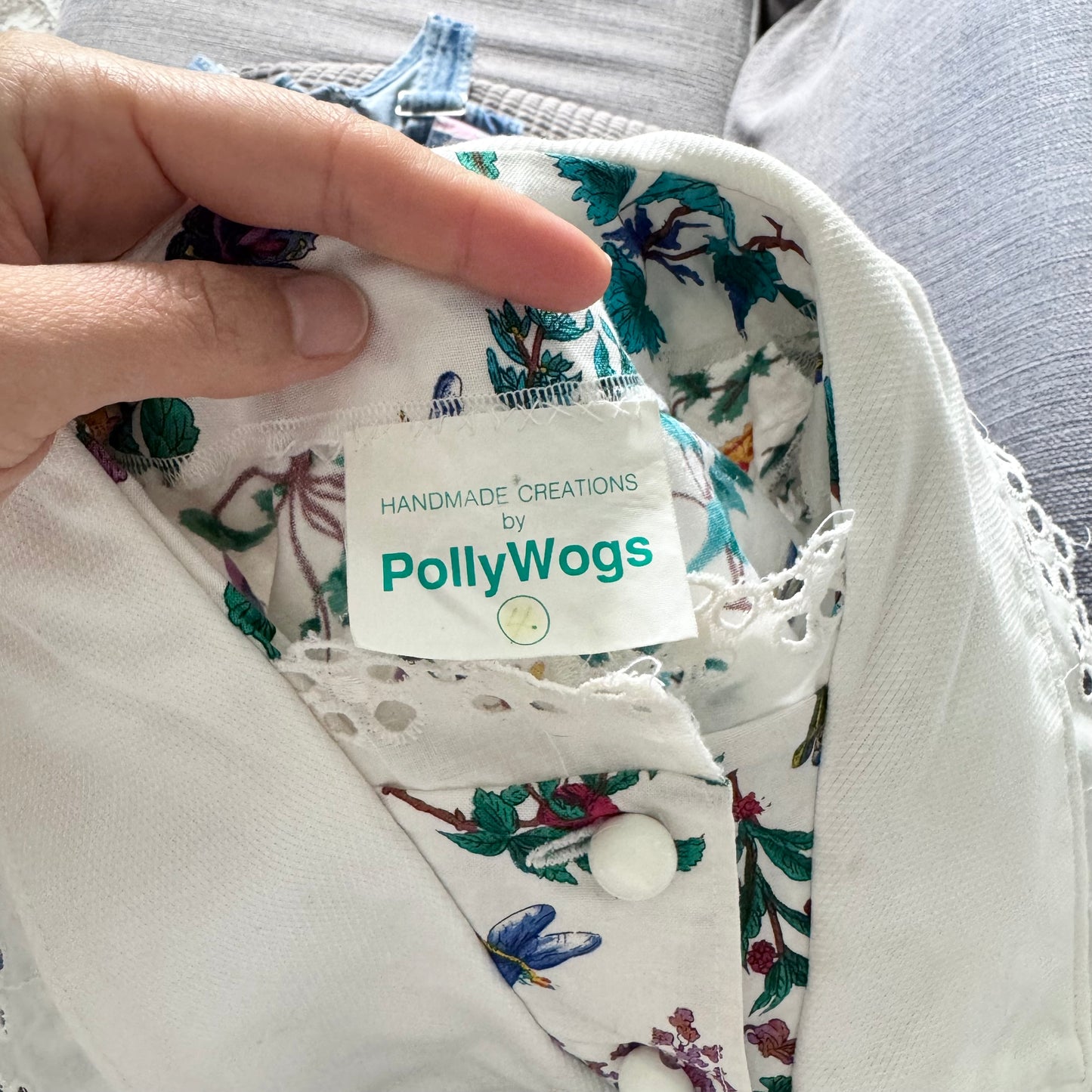 Vintage / Polly Wogs summer dress / 4Y