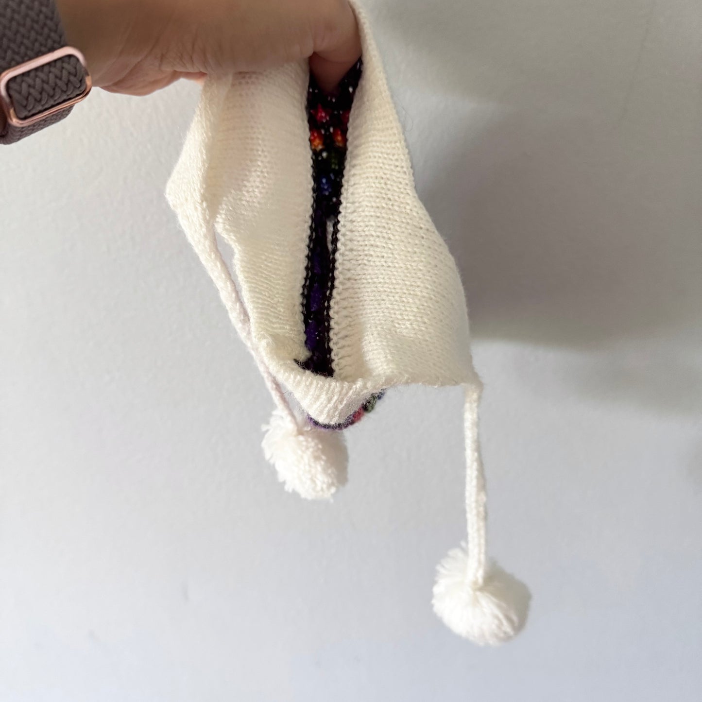 Handmade / Knit beanie / 6M