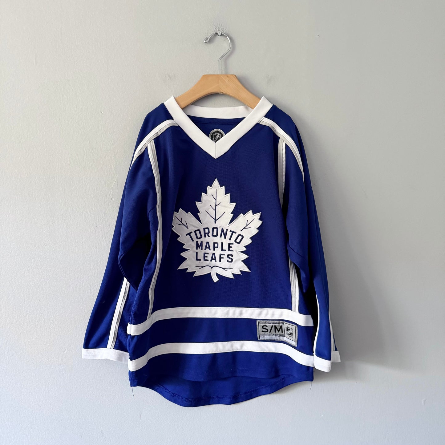 NHL / Maple Leafs Jersey "34" / S/M(7-9Y)