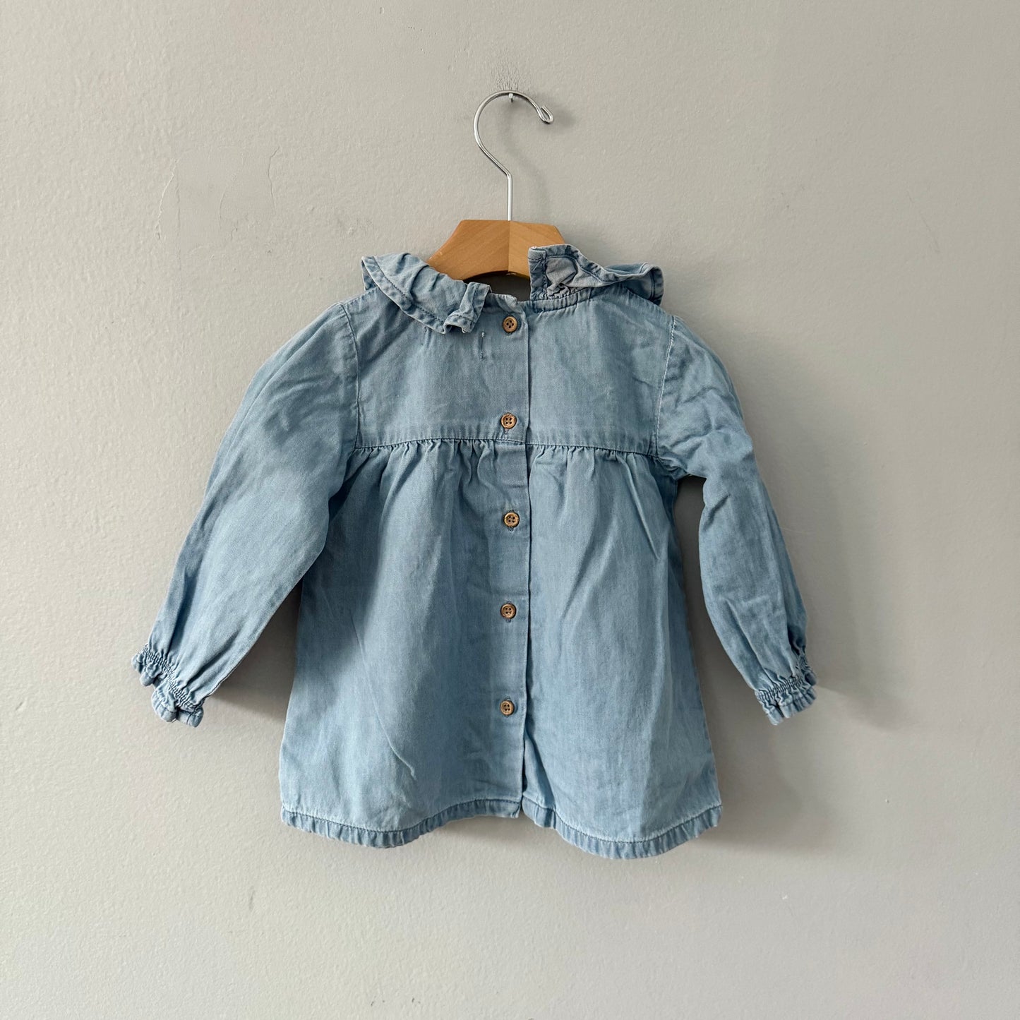 Mango / Denim blouse / 12-18M