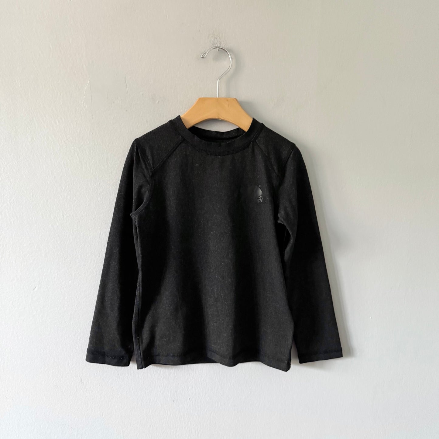 Roots / Black salt and pepper active long sleeve / 5T