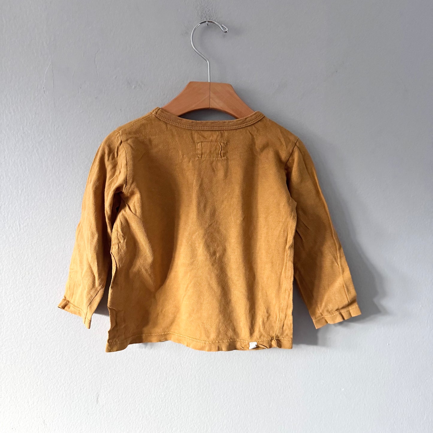 Mini mioche / Mustard long sleeve / 1-2Y
