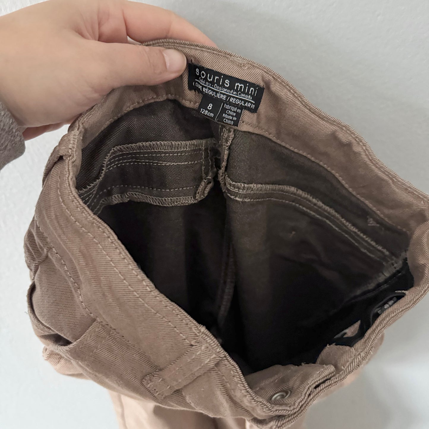 Souris mini / Brown denim / 8Y