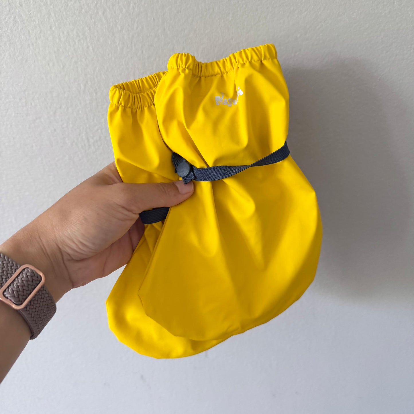 Playshoes / Yellow waterproof foot cover / S