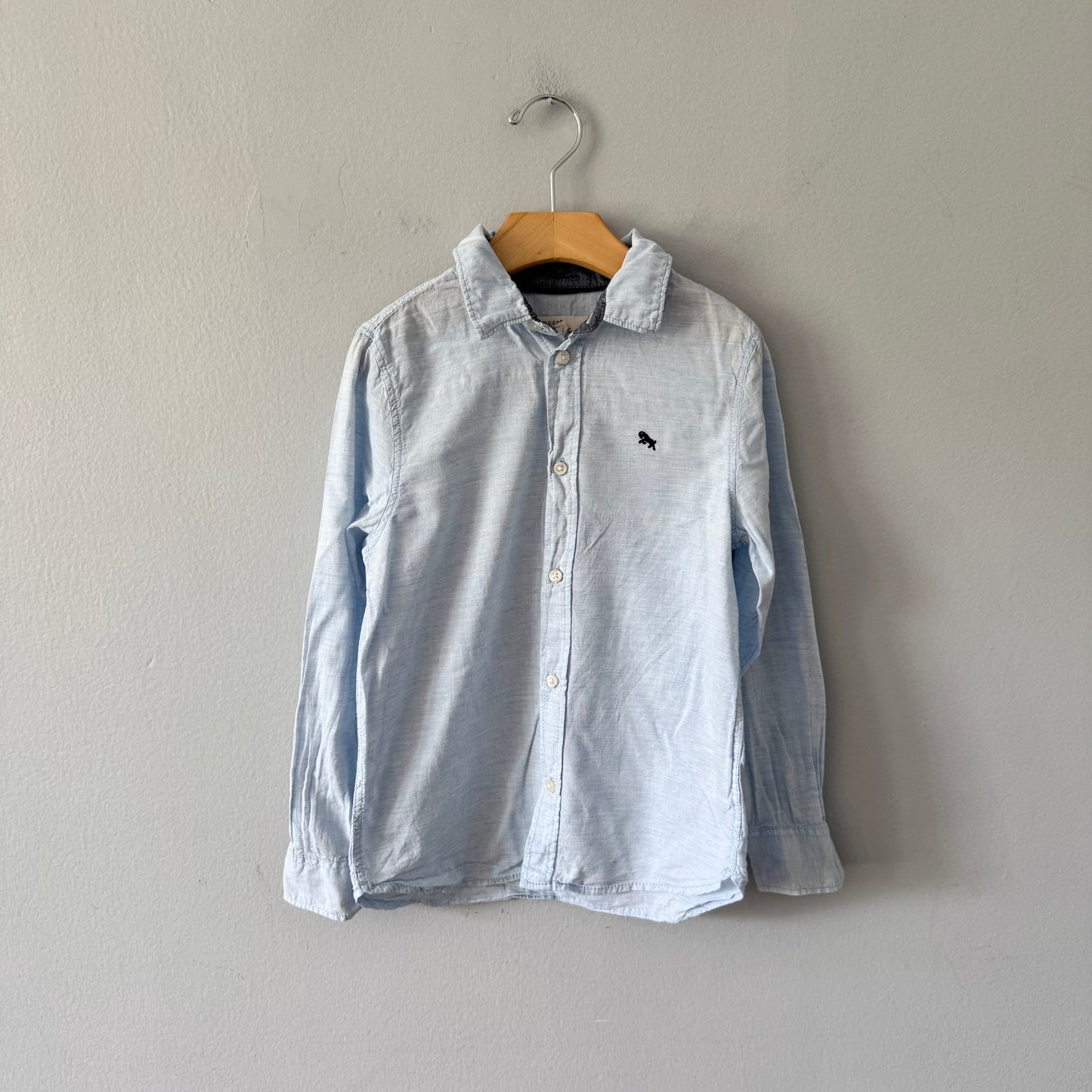 H&M / Light blue shirt / 7-8Y