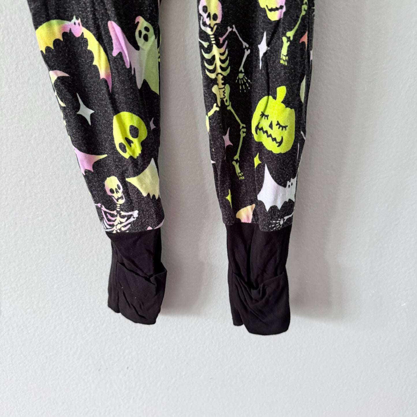 Little Sleepies / Halloween sleep romper / 6-12M