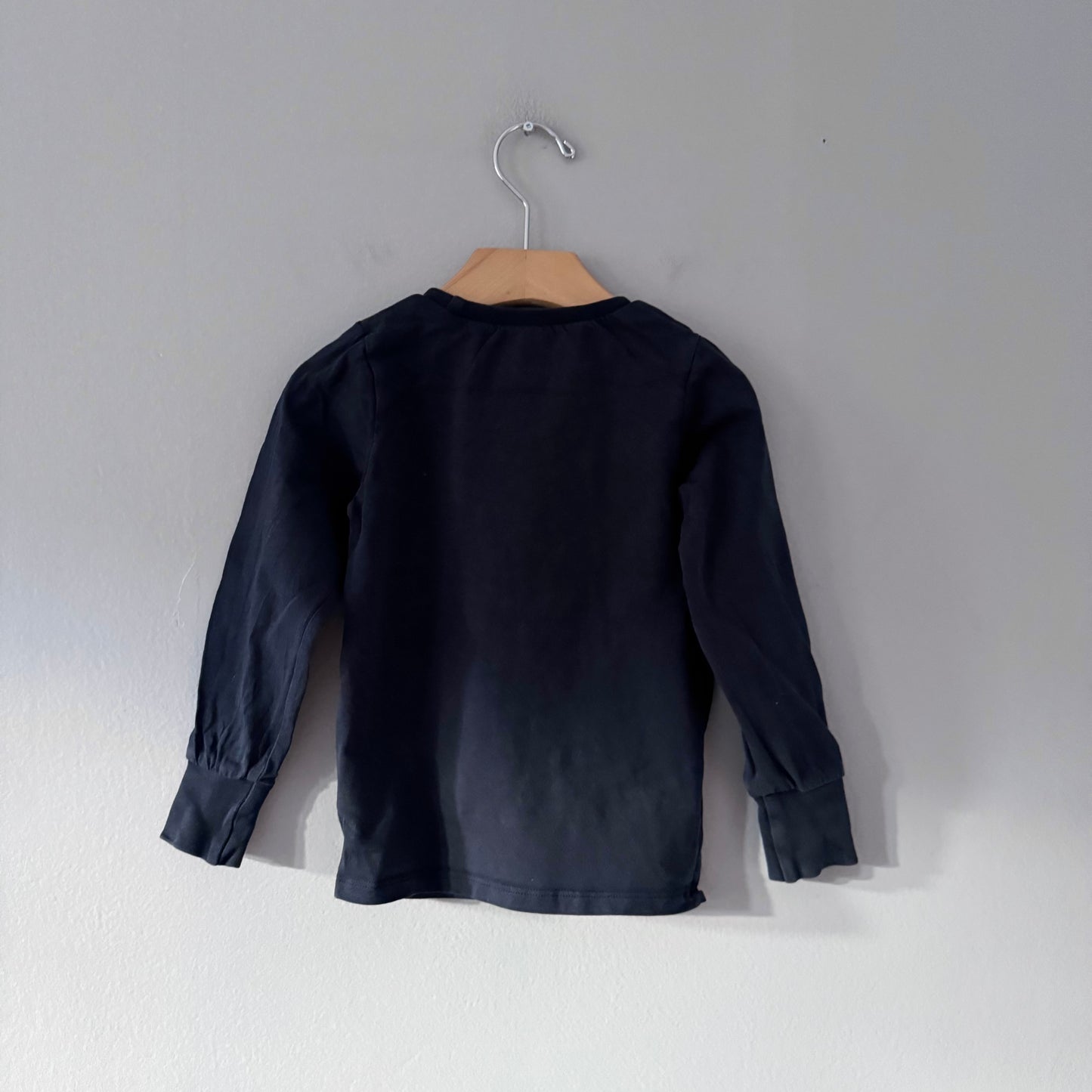 Souris Mini / Black x fish long sleeve / 18-24M