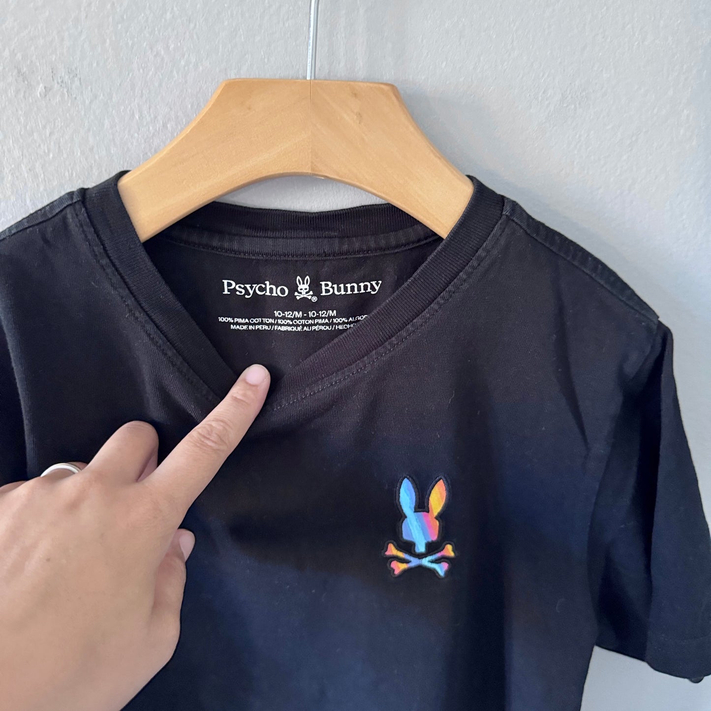 Phycho Bunny / Black T-shirt / 10-12Y