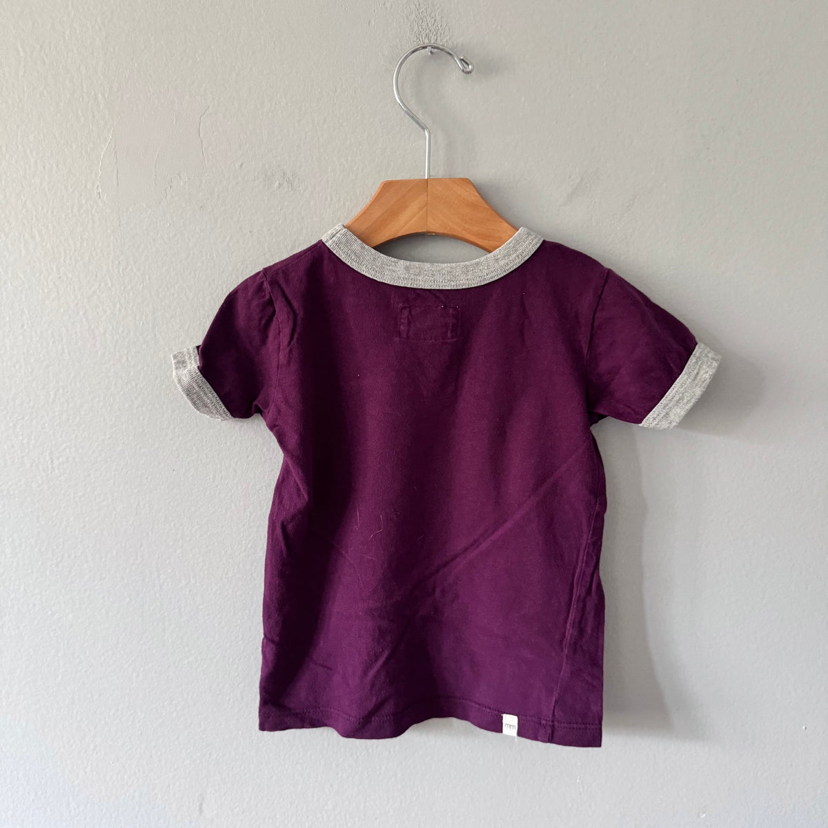 Mini mioche / Plum T-shirt / 1-2Y