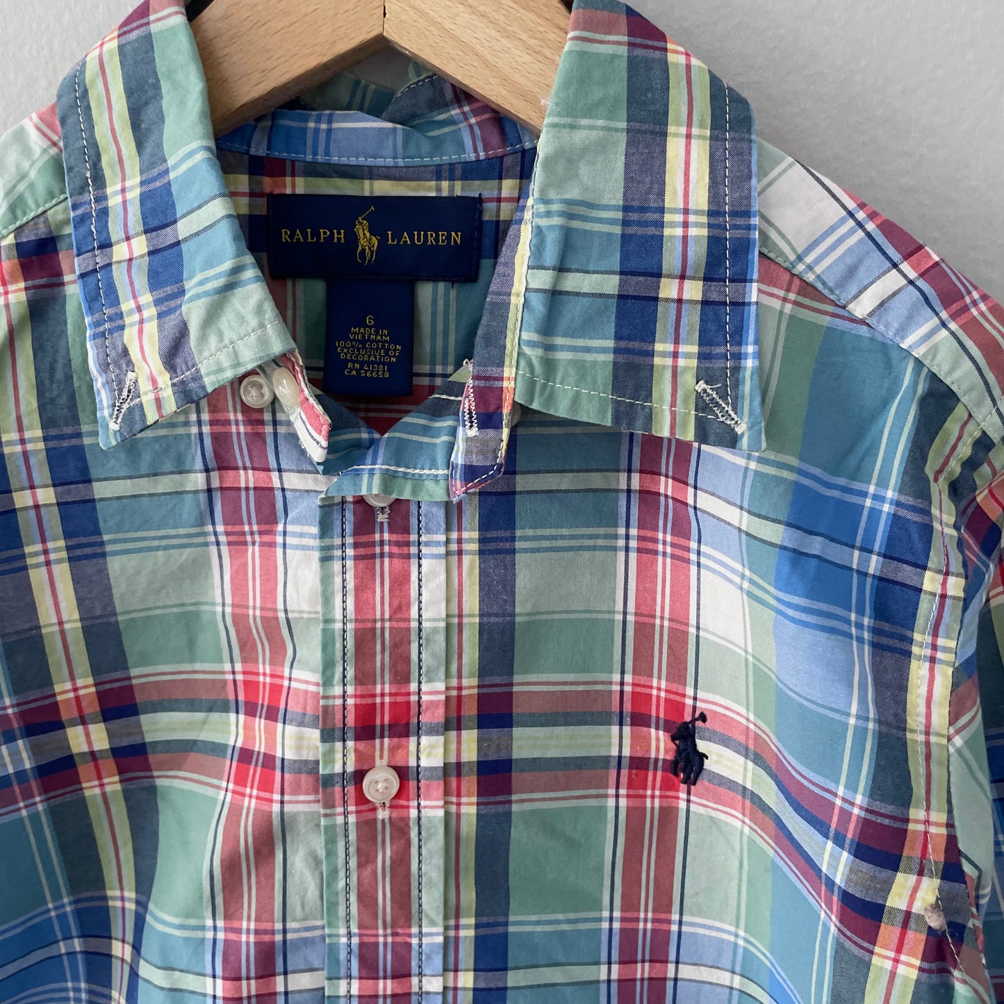 Polo Ralph Lauren / Checked shirt / 6Y