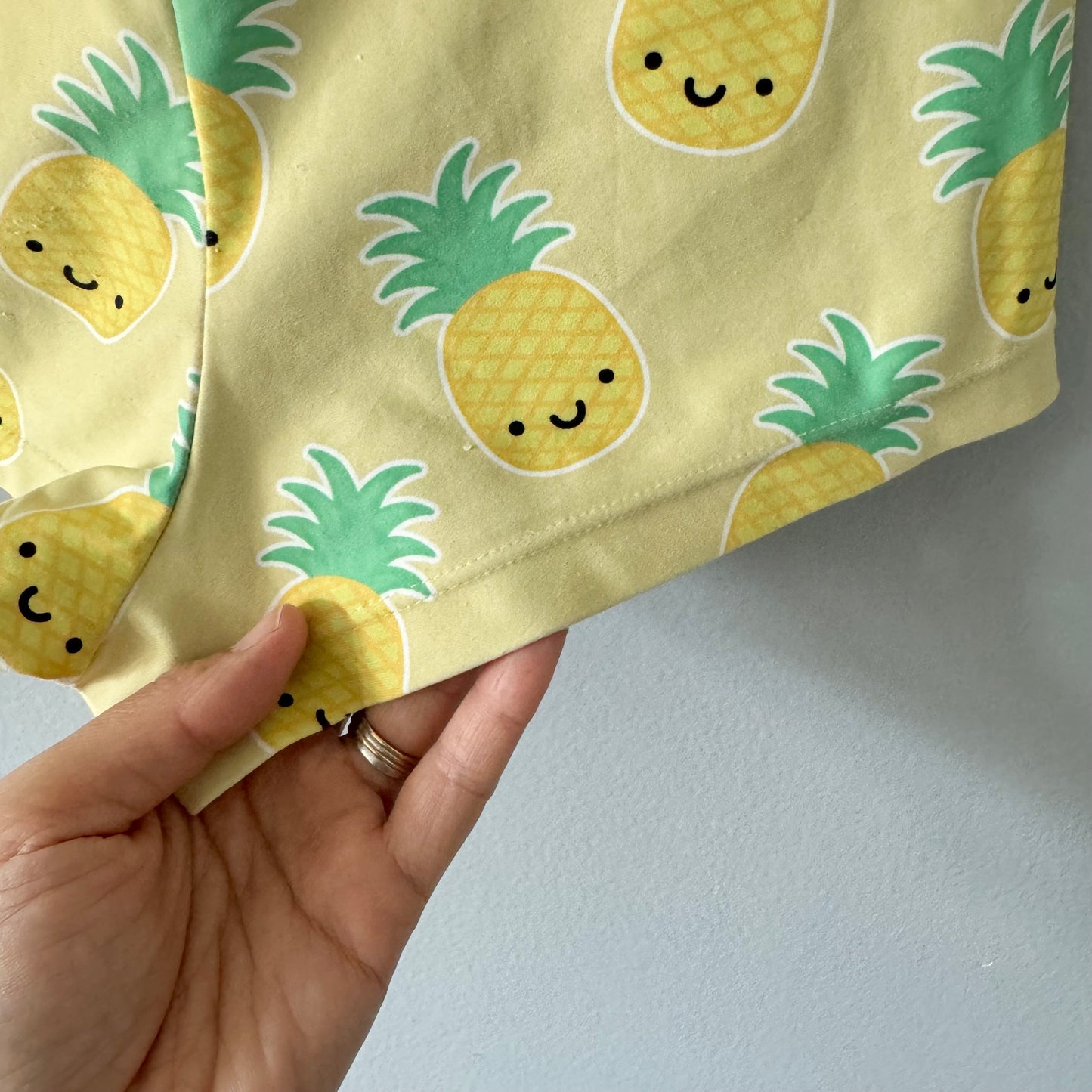 Whistle & Flute / Pineapple swim trunks - Light yellow / 9-10Y