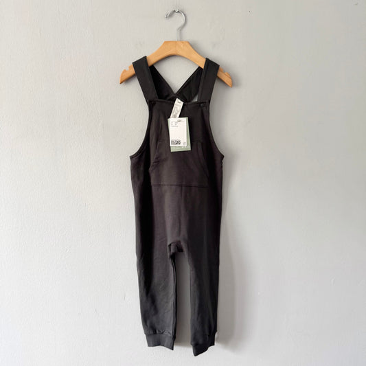 H&M / Dark grey cotton overalls / 2-3Y - New with tag