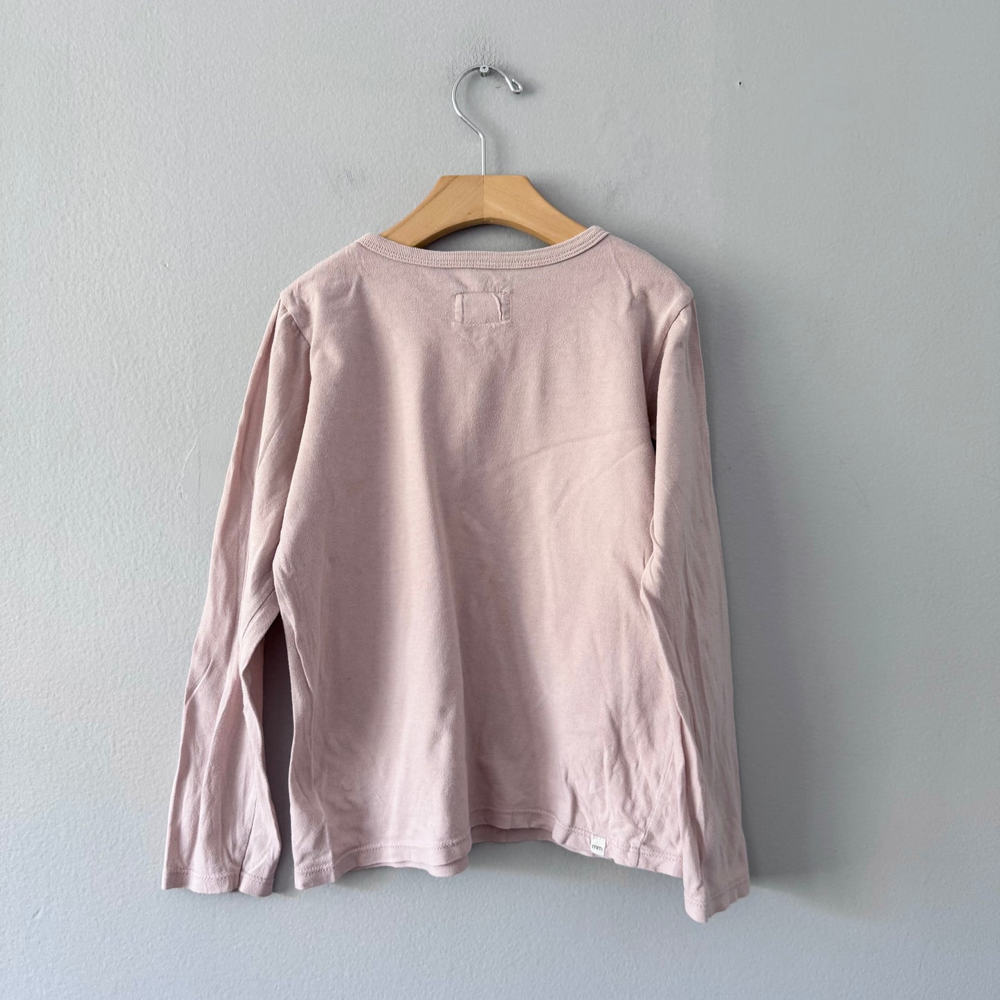Mini mioche / Light pink long sleeve tee / 8Y