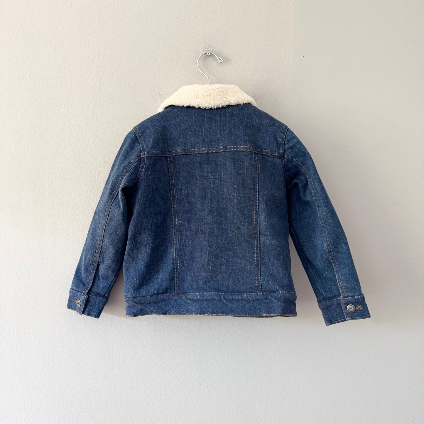 Miles the label / Sherpa lined denim jacket / 5Y - New with tag