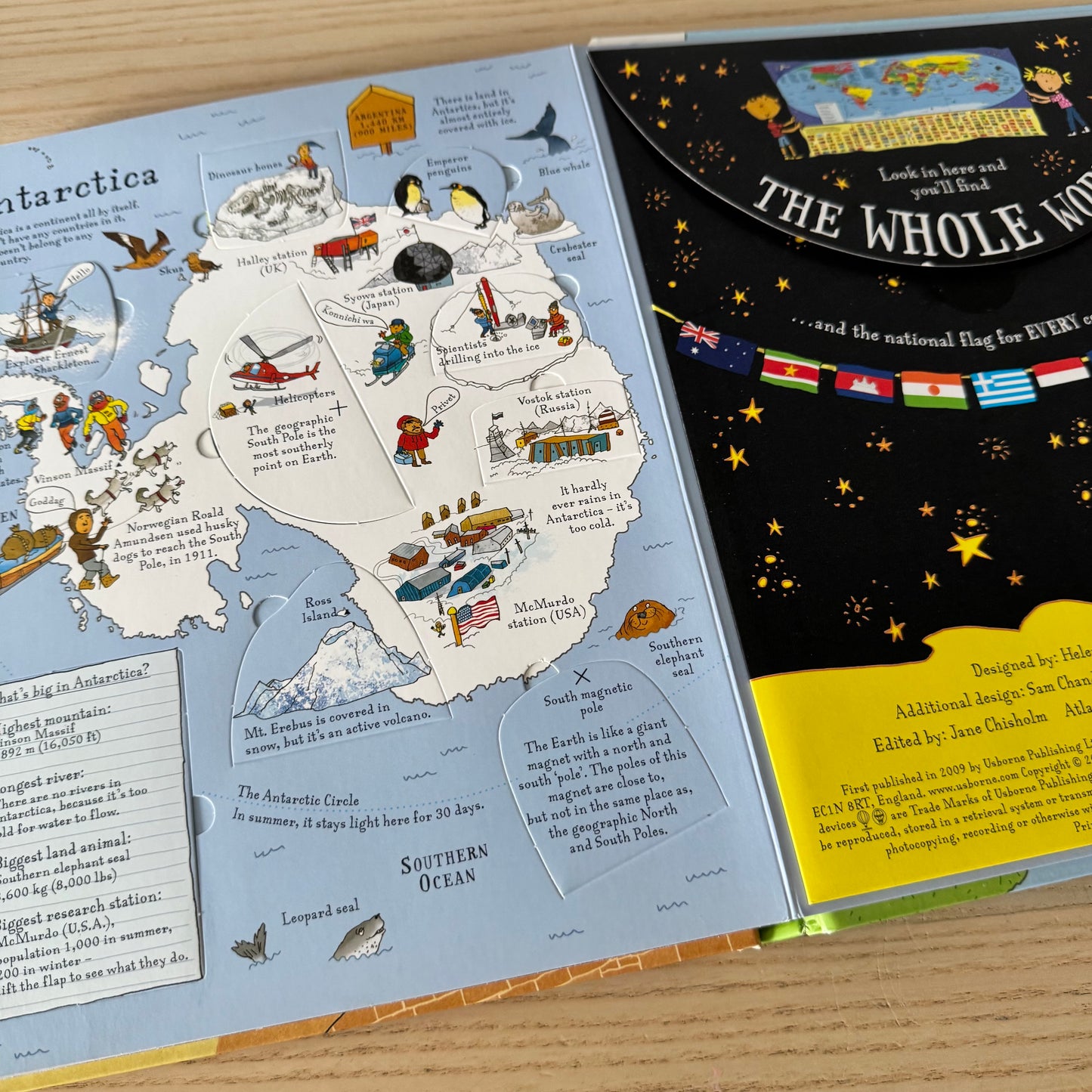 Usborne Lift-the-Flap Book - Pictures Atlas