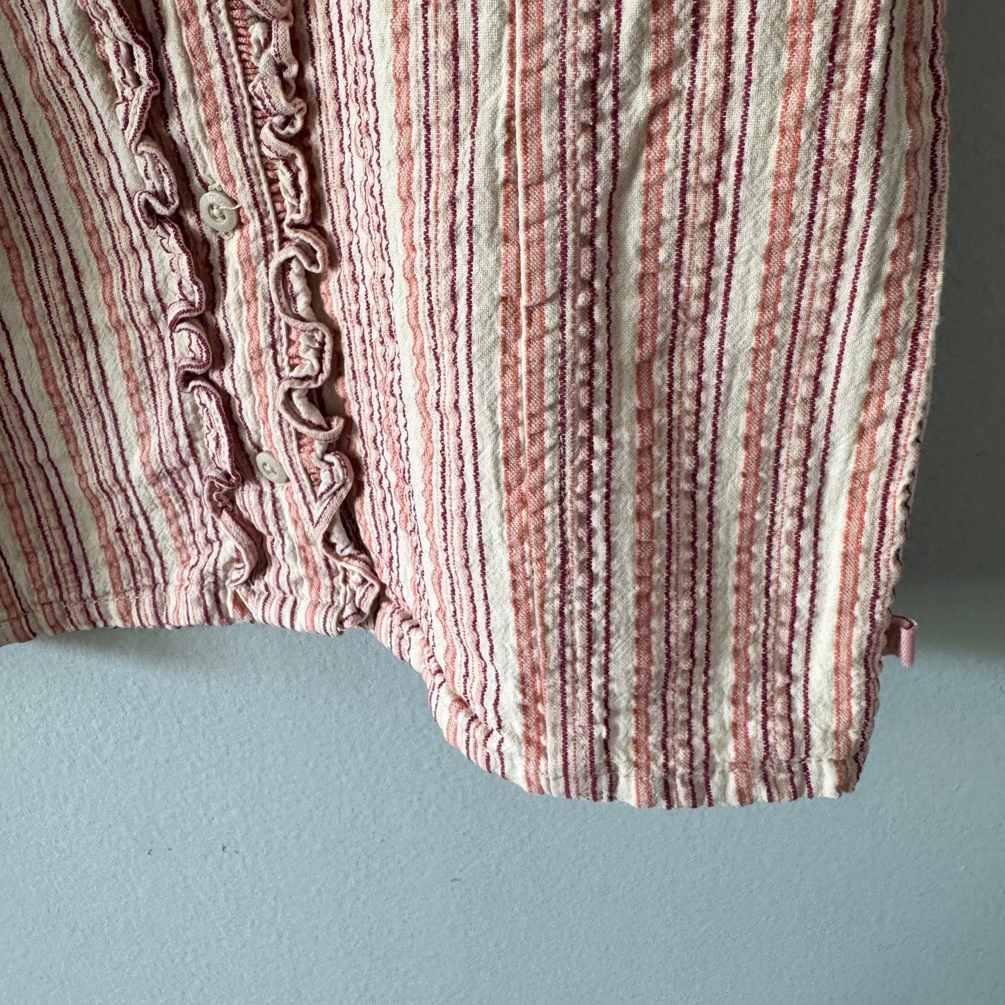 Minemotion / Striped shirt / 4Y