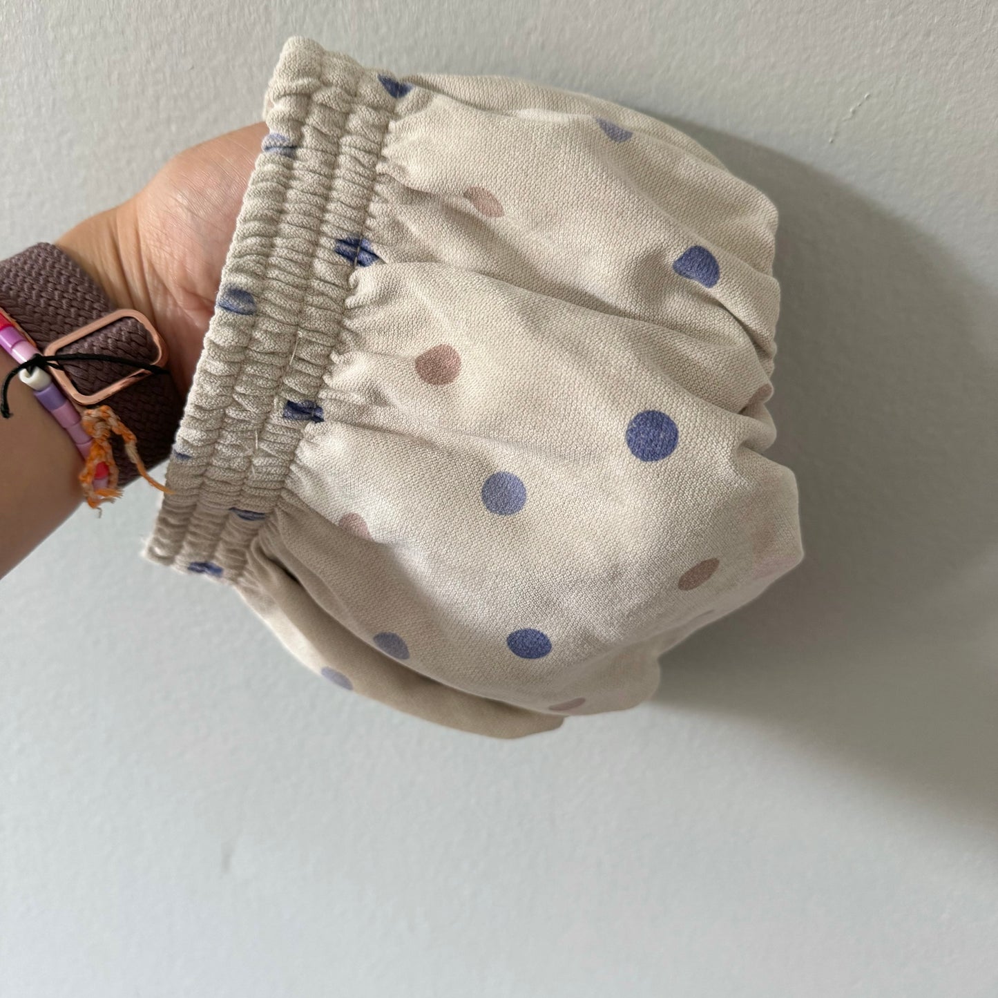 Mayoral / White x dots bloomer / 1-2M