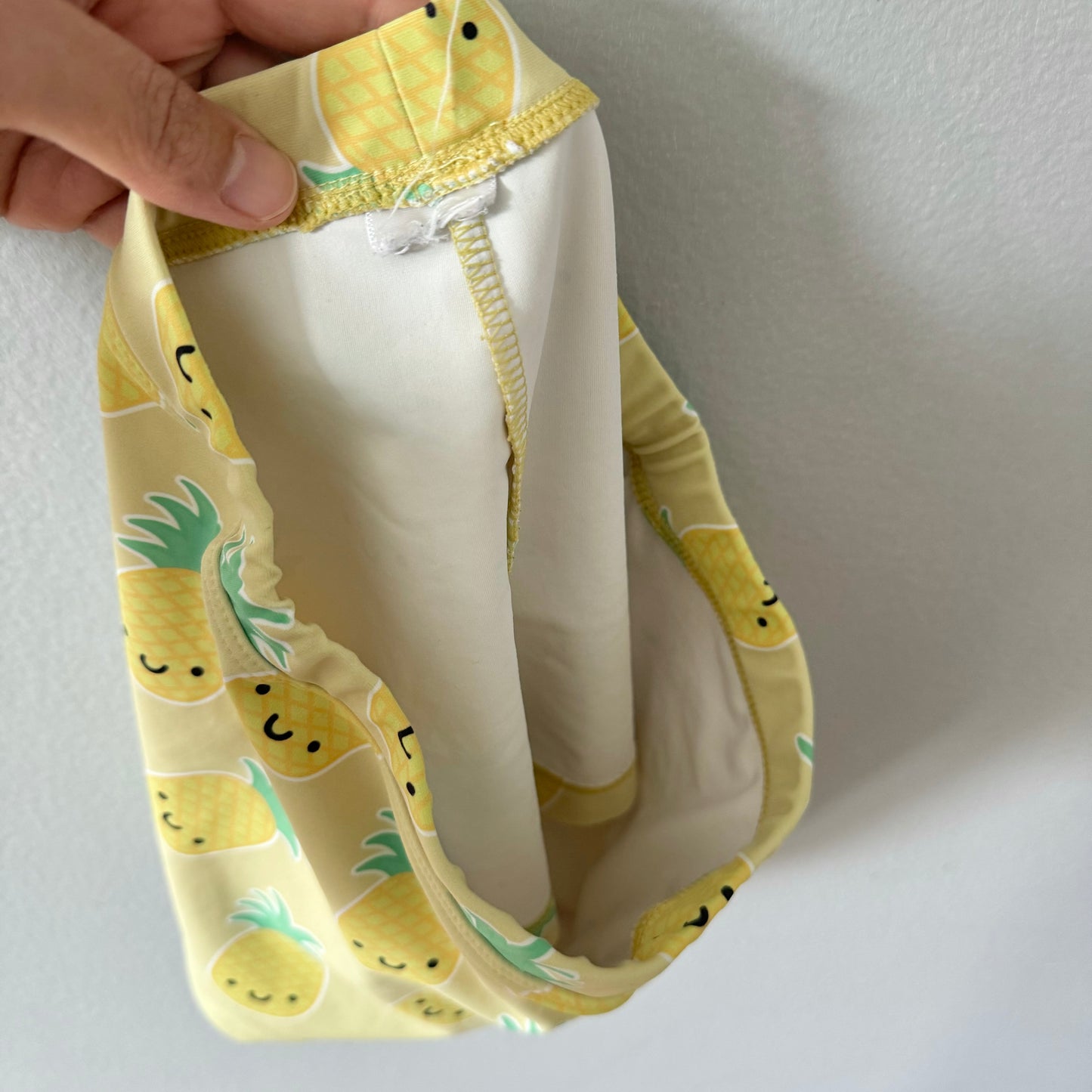 Whistle & Flute / Pineapple swim trunks - Light yellow / 9-10Y