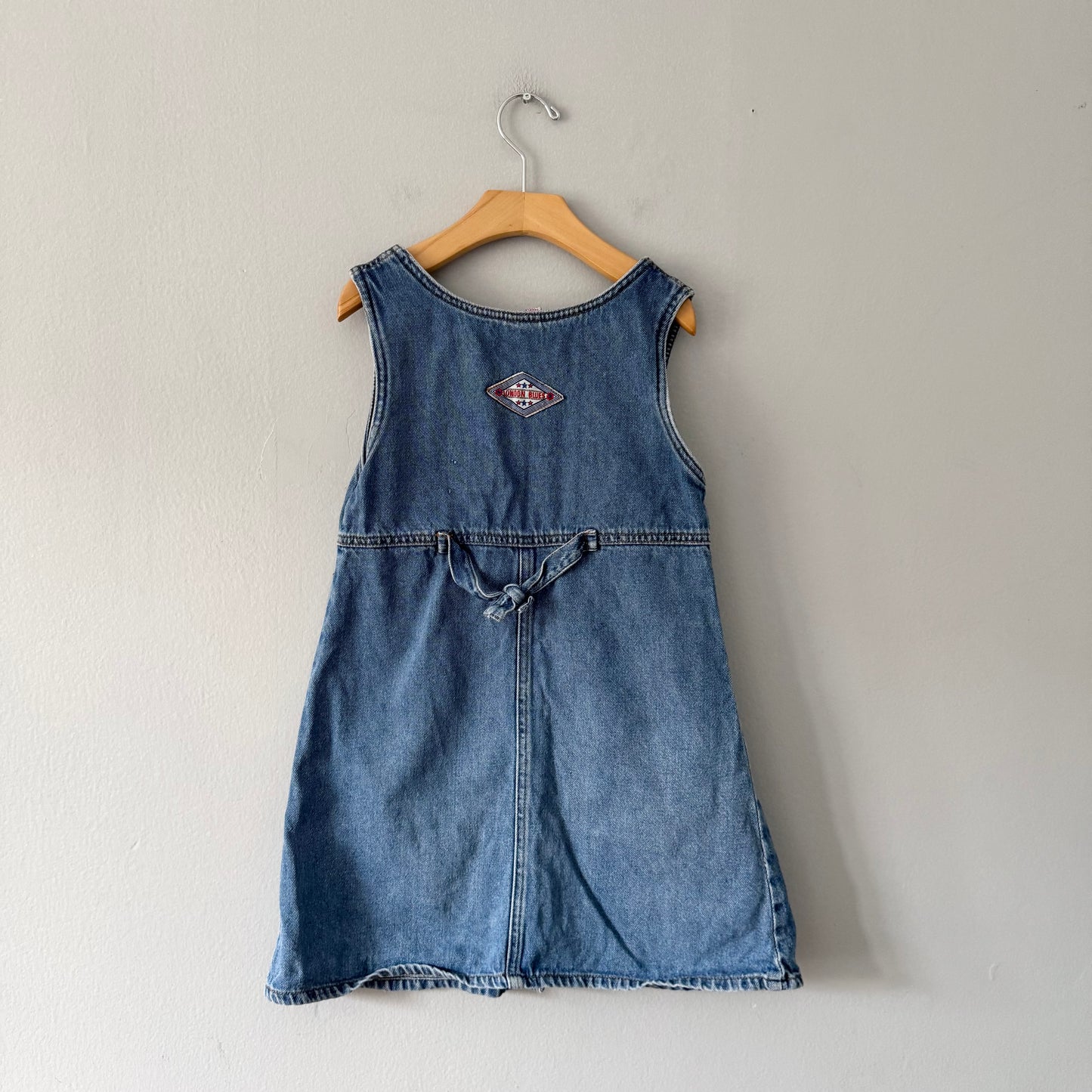 Vintage / Denim dress / 6-7Y