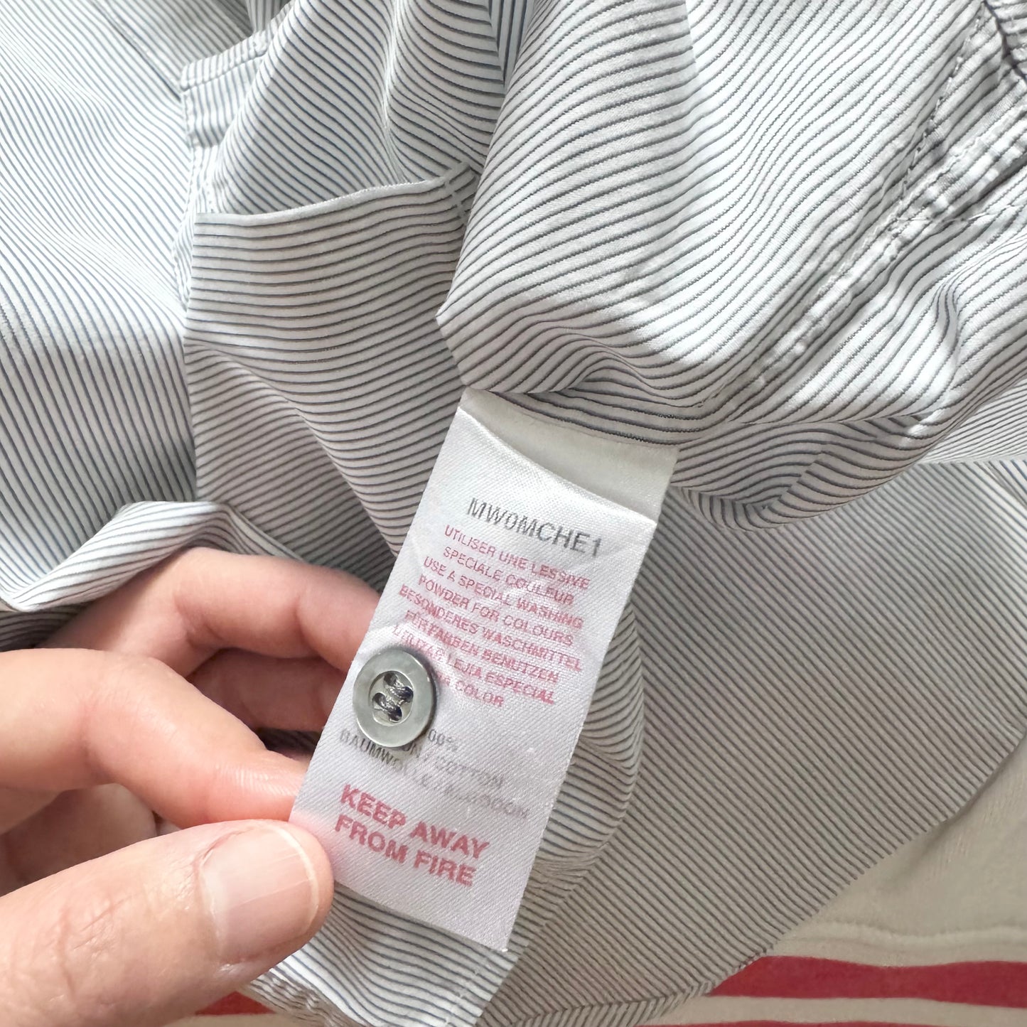 Dior / Striped dress shirt / 4Y
