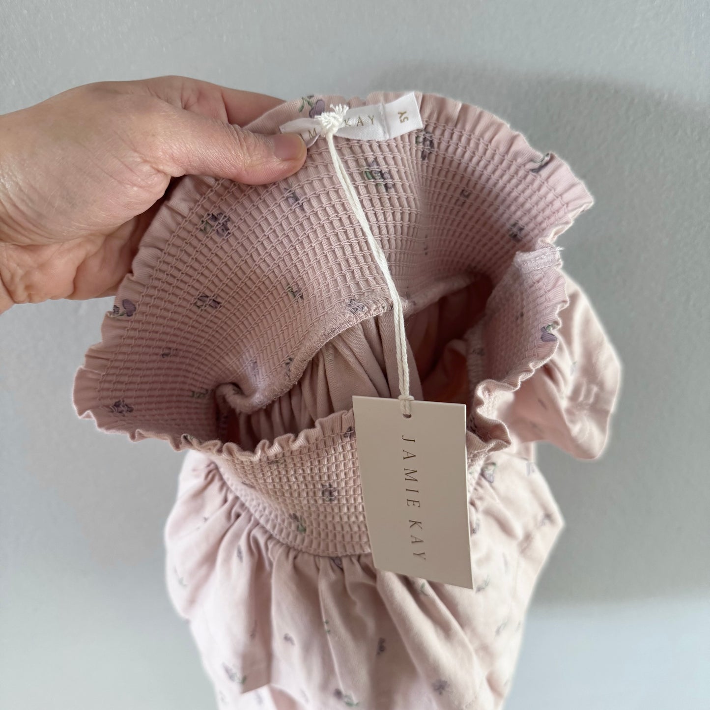 Jamie Kay / Light pink x floral skirt / 5Y - New with tag