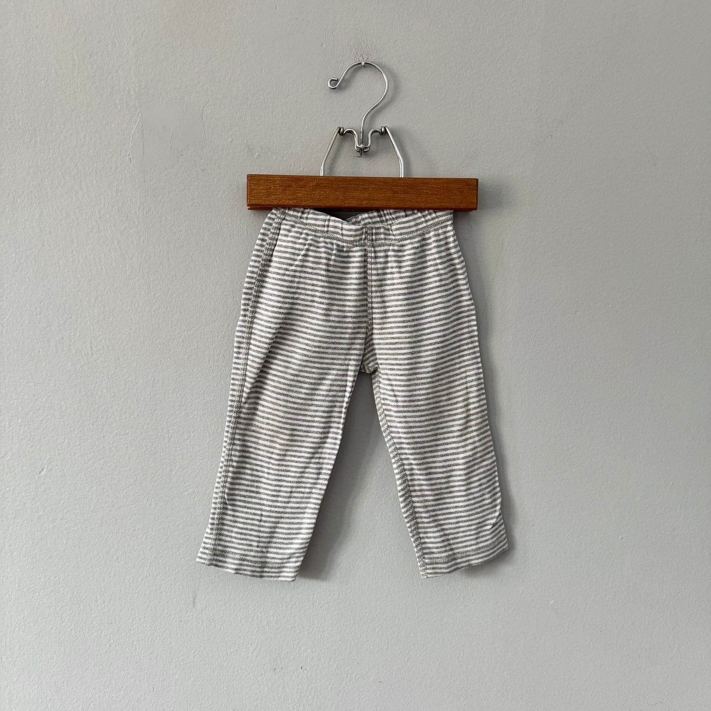 Burt's bee baby / Stripe cotton pants / 6-12M