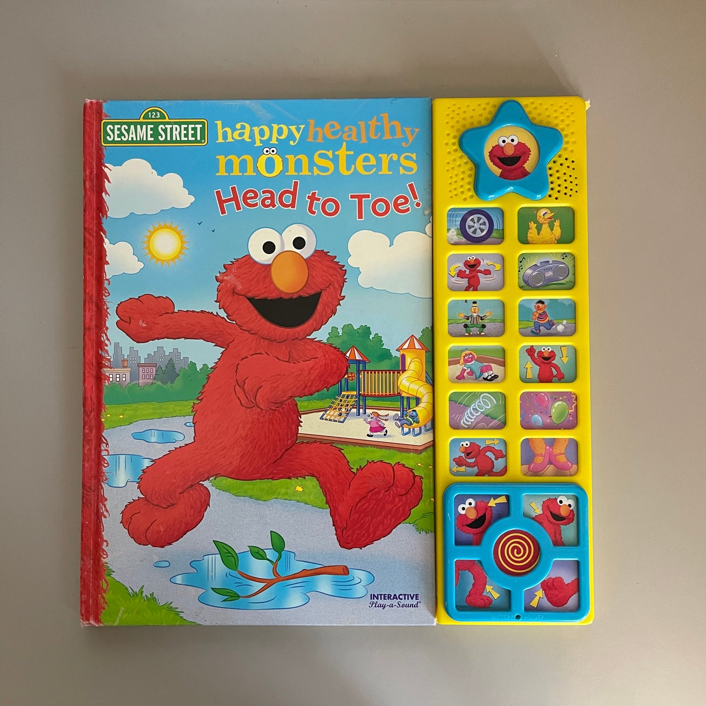 Sesame Street - happy healthy monsters Head to Toe! (Sound Book)