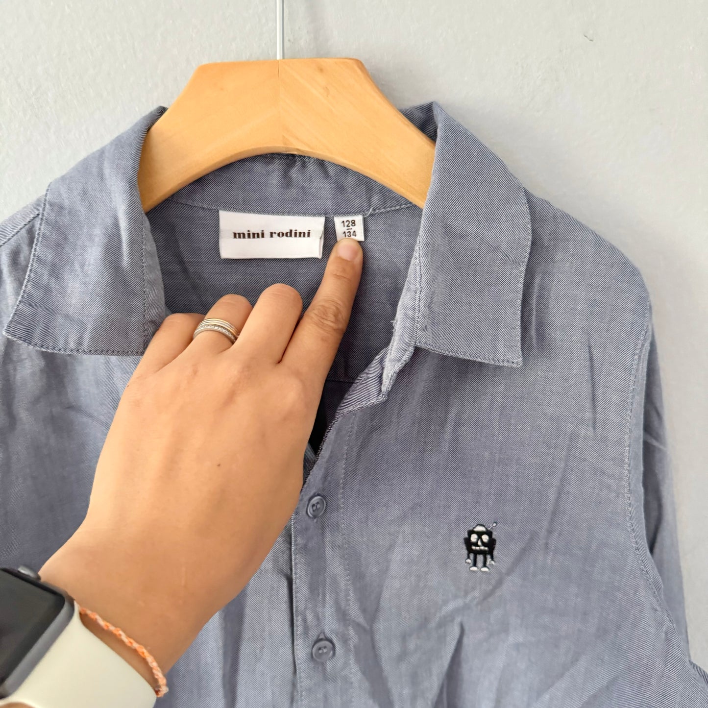 Mini Rodini / Dress shirt / 128-134(8-9Y)