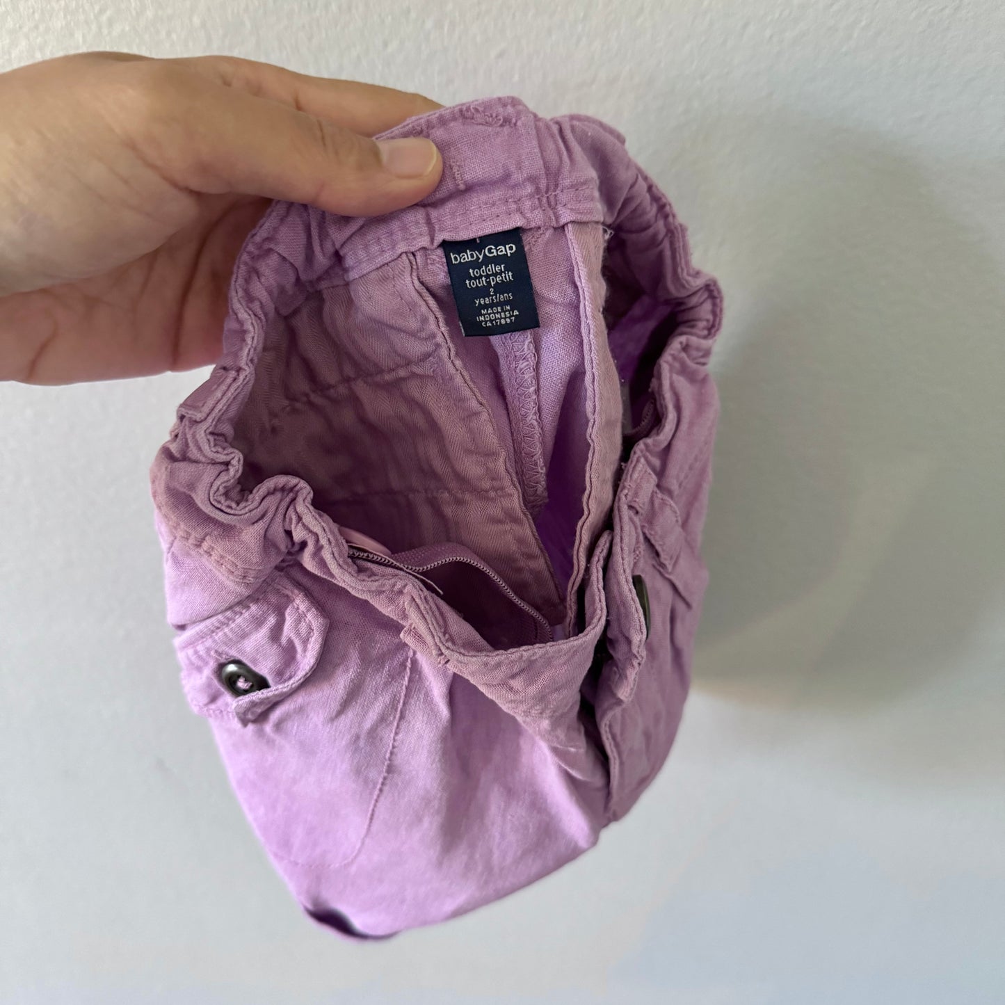 Gap / Purple short pants / 2Y