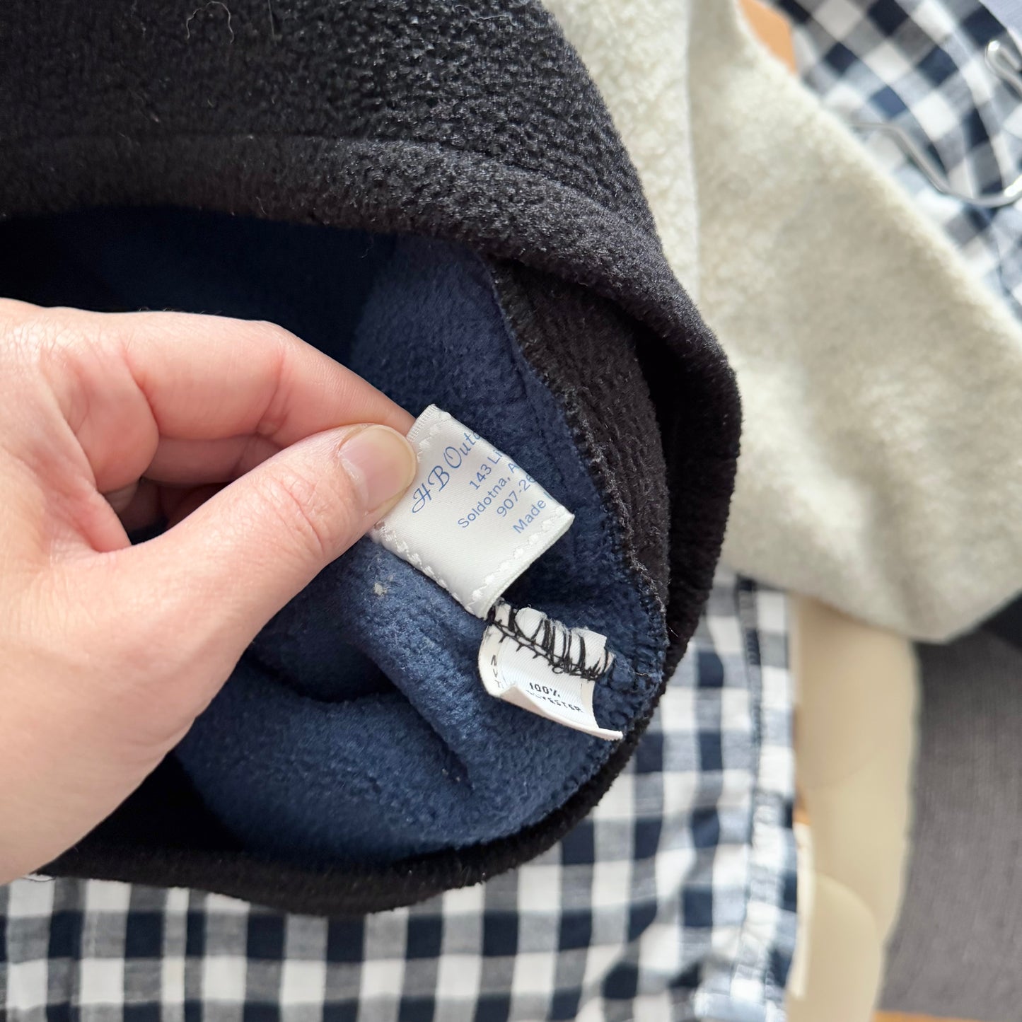 HB Outdoor Wear / Fleece hoodie / 4Y