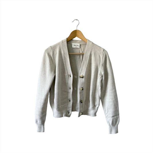 Wilfred / Merino wool x cotton cardigan / Women XS