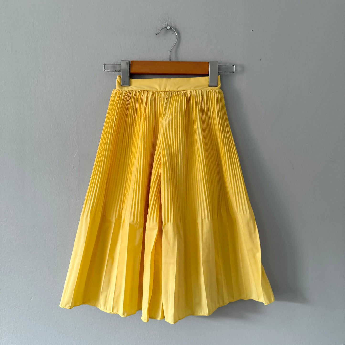 No brand / Yellow wide pants / 5-6Y