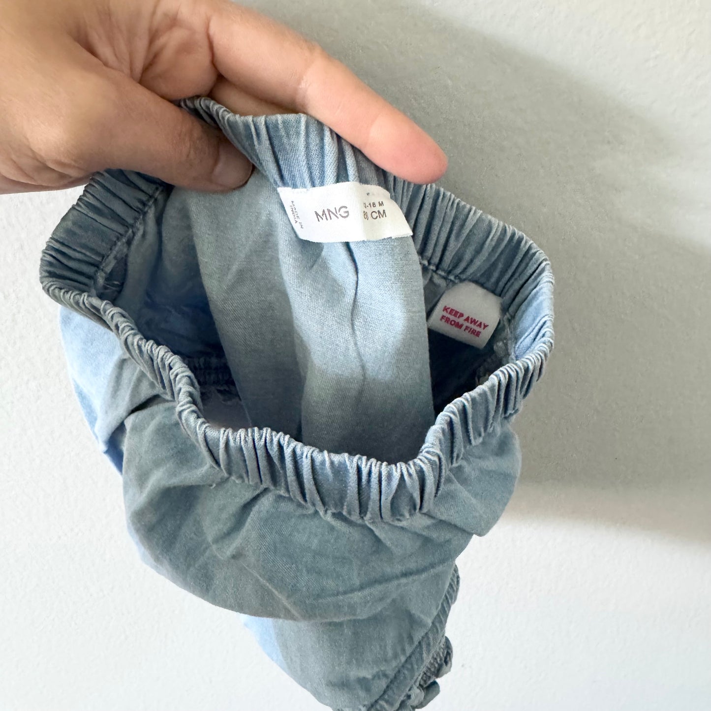 Mango / Chambray bloomer / 12-18M