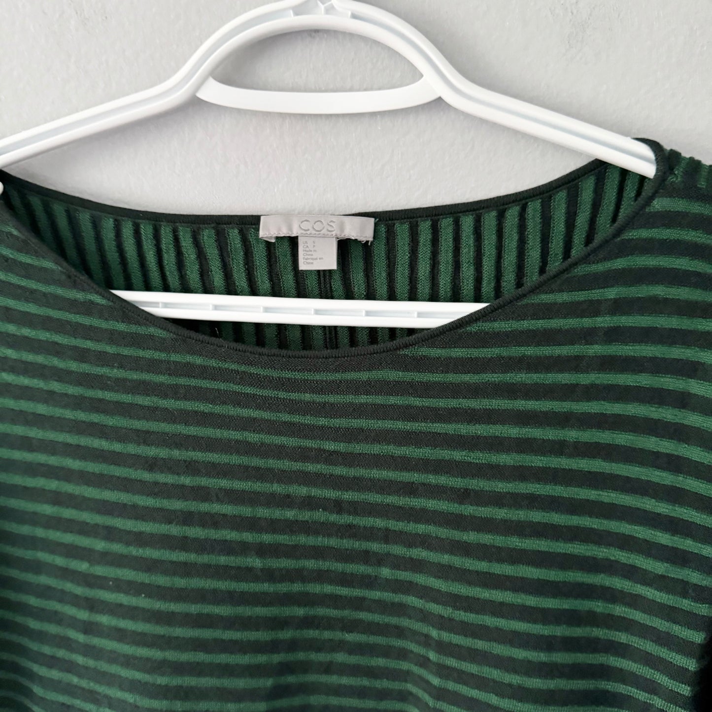 COS / Green knit dress / Women S