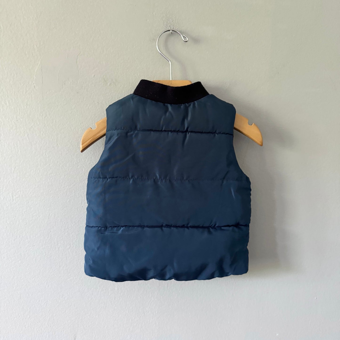 Jacadi / Reversible puffer vest / 12M