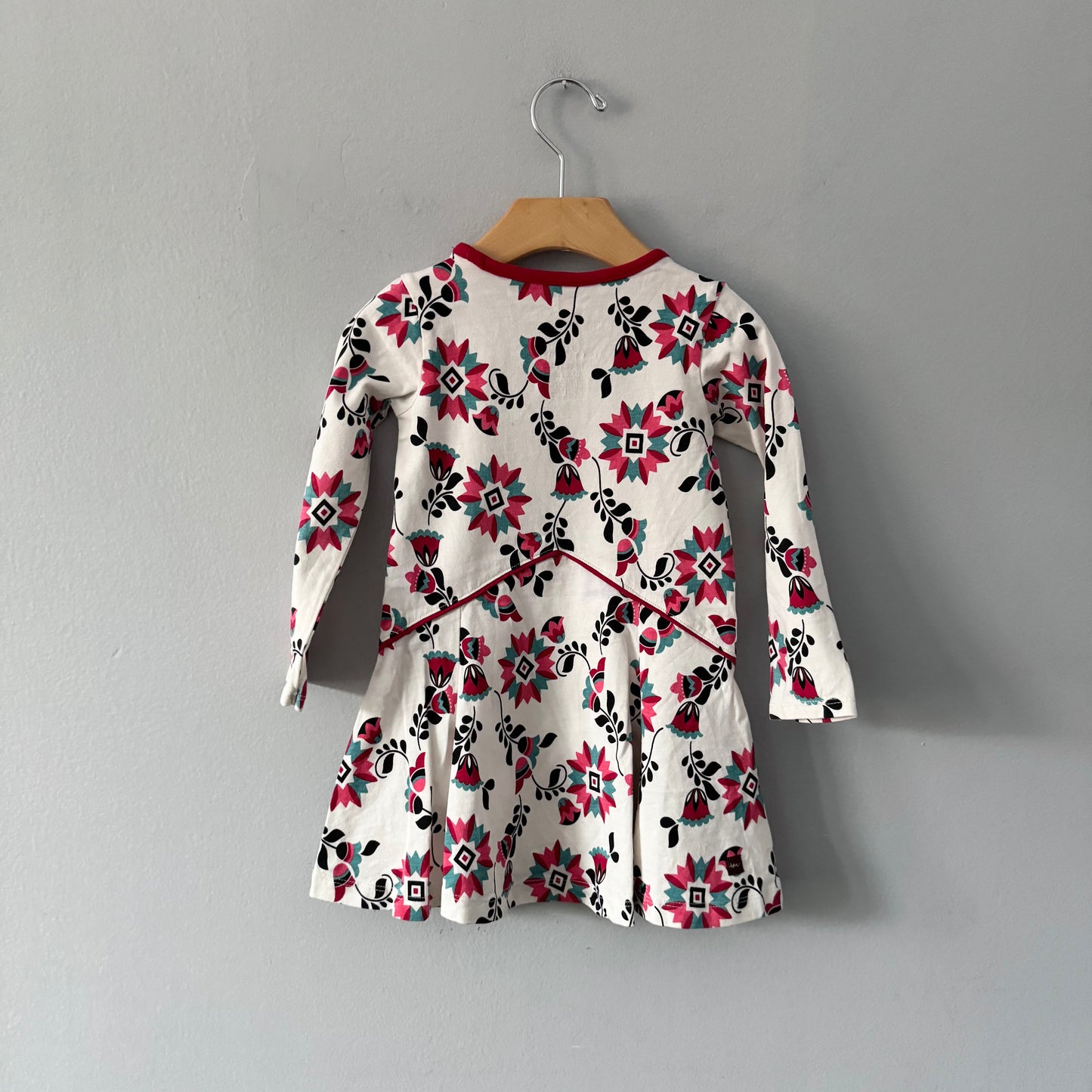 Tea / Long sleeve dress / 2-3Y