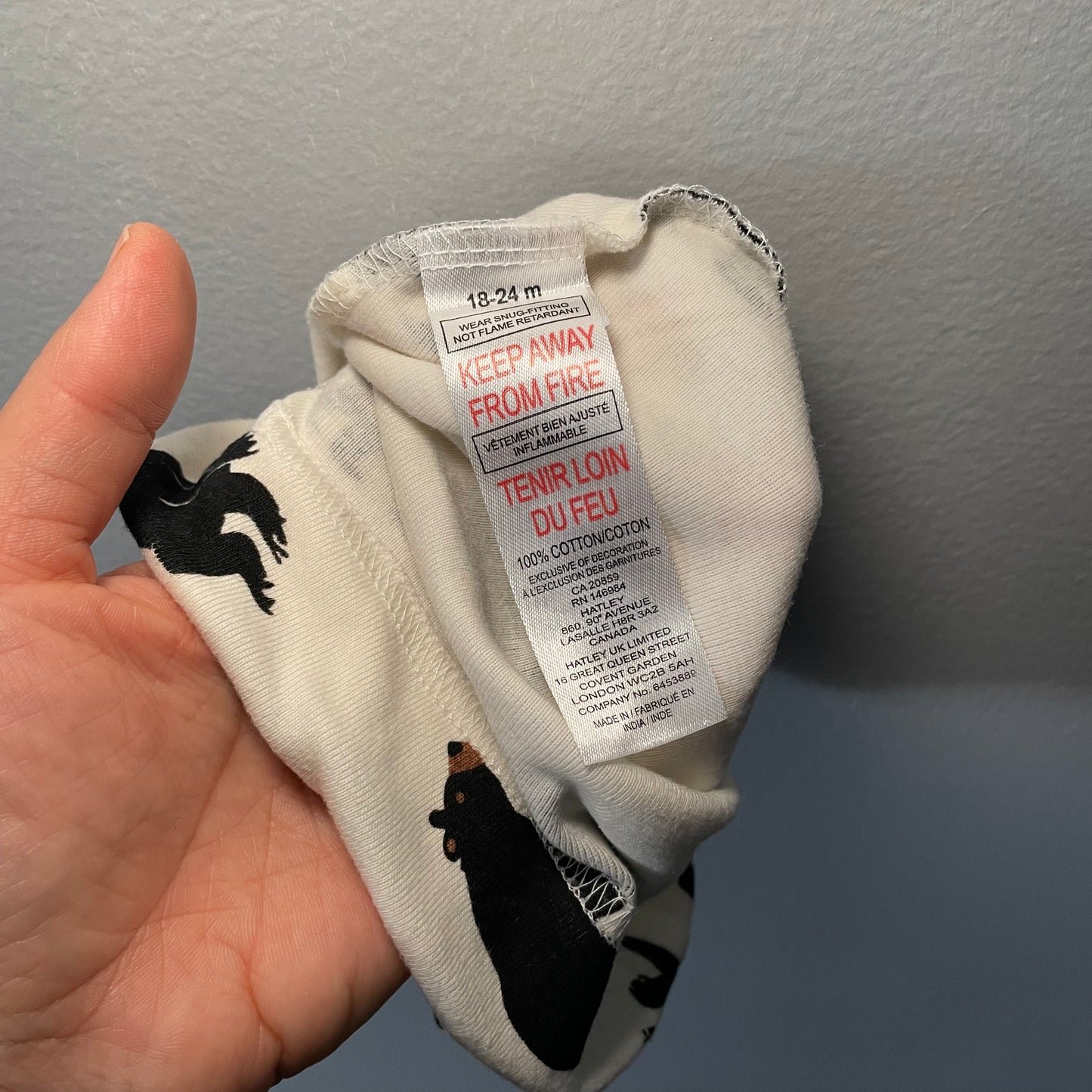 Hatley / Knotted cap / 12-24M