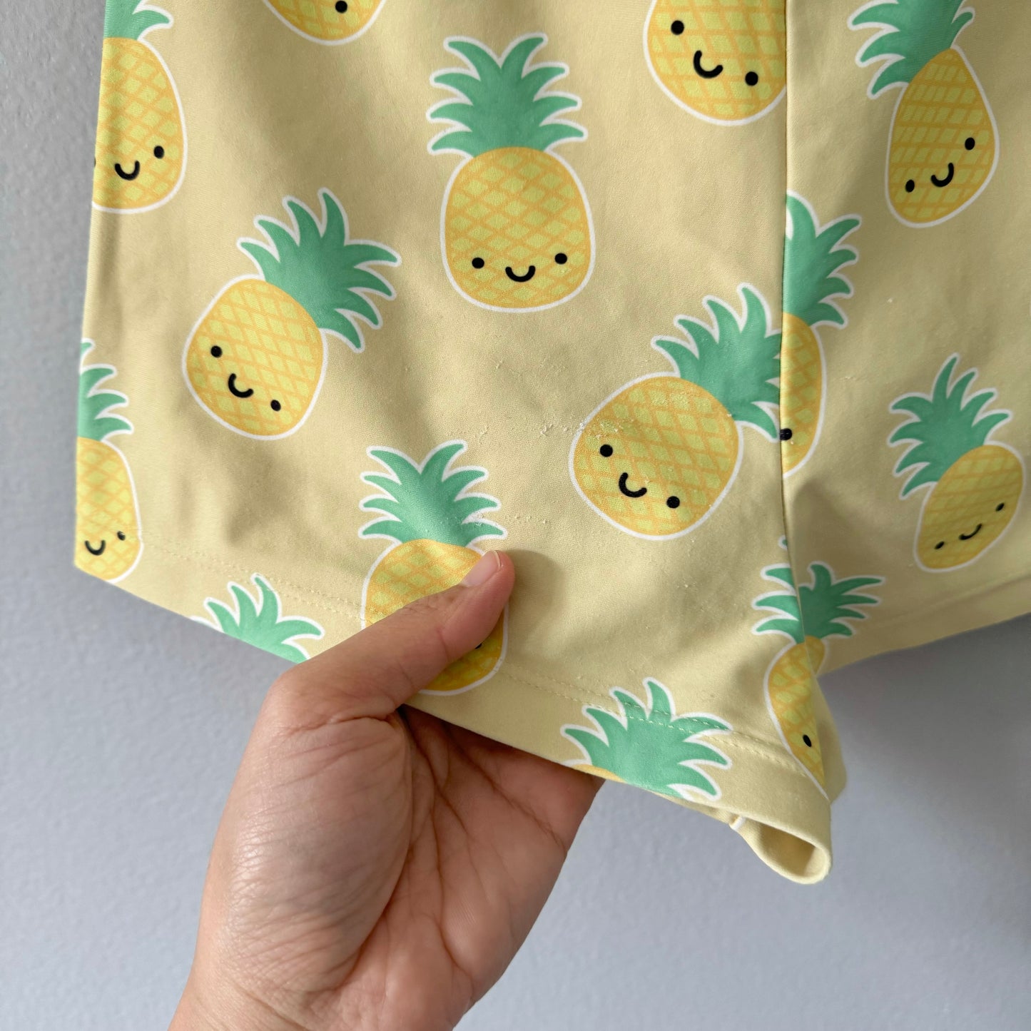 Whistle & Flute / Pineapple swim trunks - Light yellow / 9-10Y