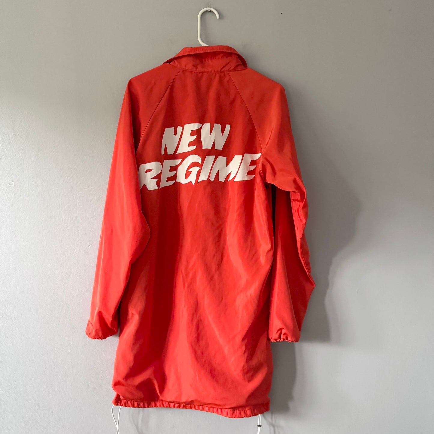 Atelier New Regime / Orange nylon jacket / Men S