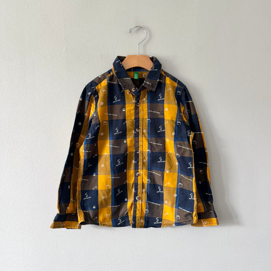 Benetton / Checked shirt / 7Y