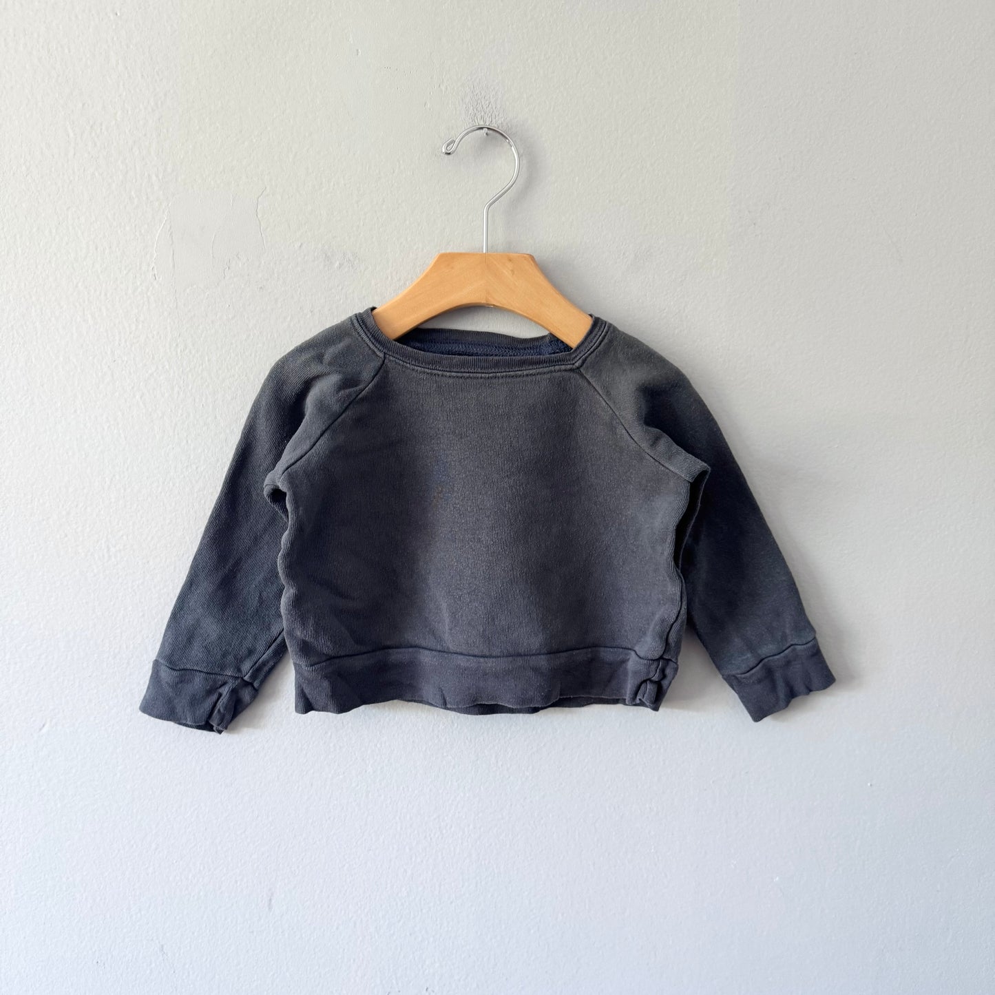 Mini mioche / Dark grey sweatshirt / 12-18M
