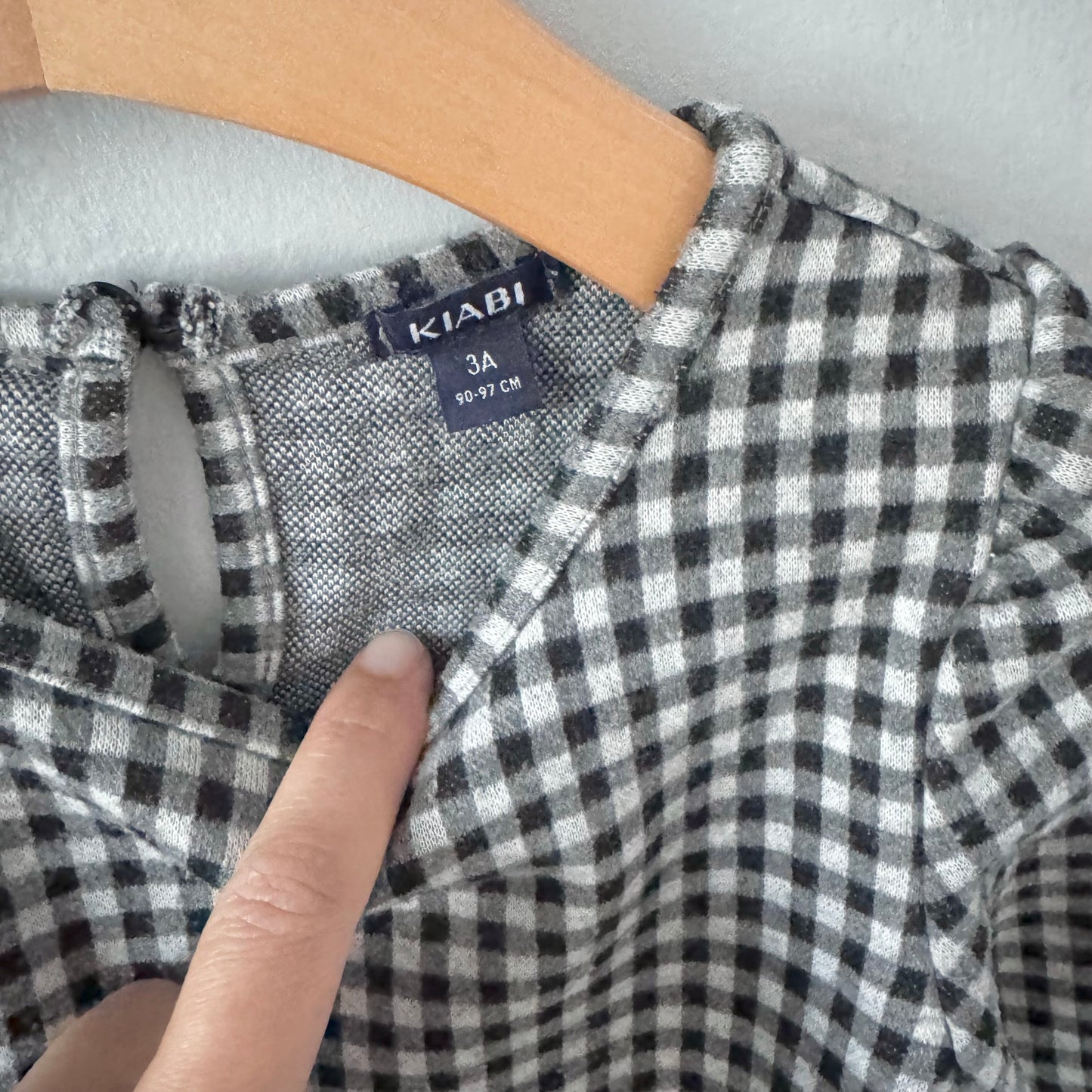 Kiabi / Checked flannel dress / 3Y