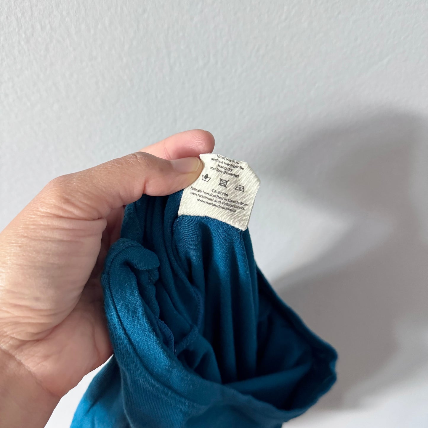 Nest + Nurture / Blue green twirl dress / 3T
