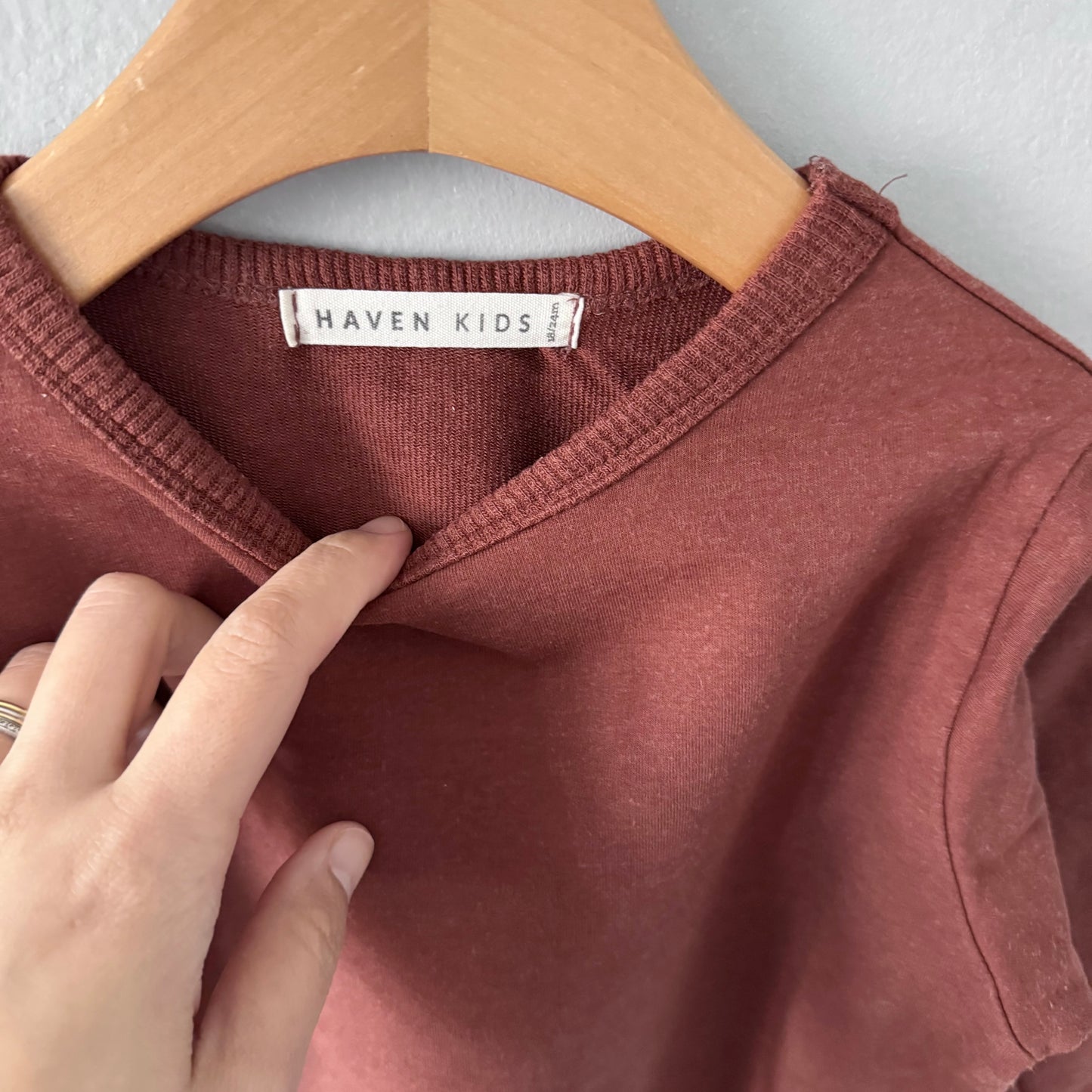 Haven Kids / Brown sweatshirt / 18-24M