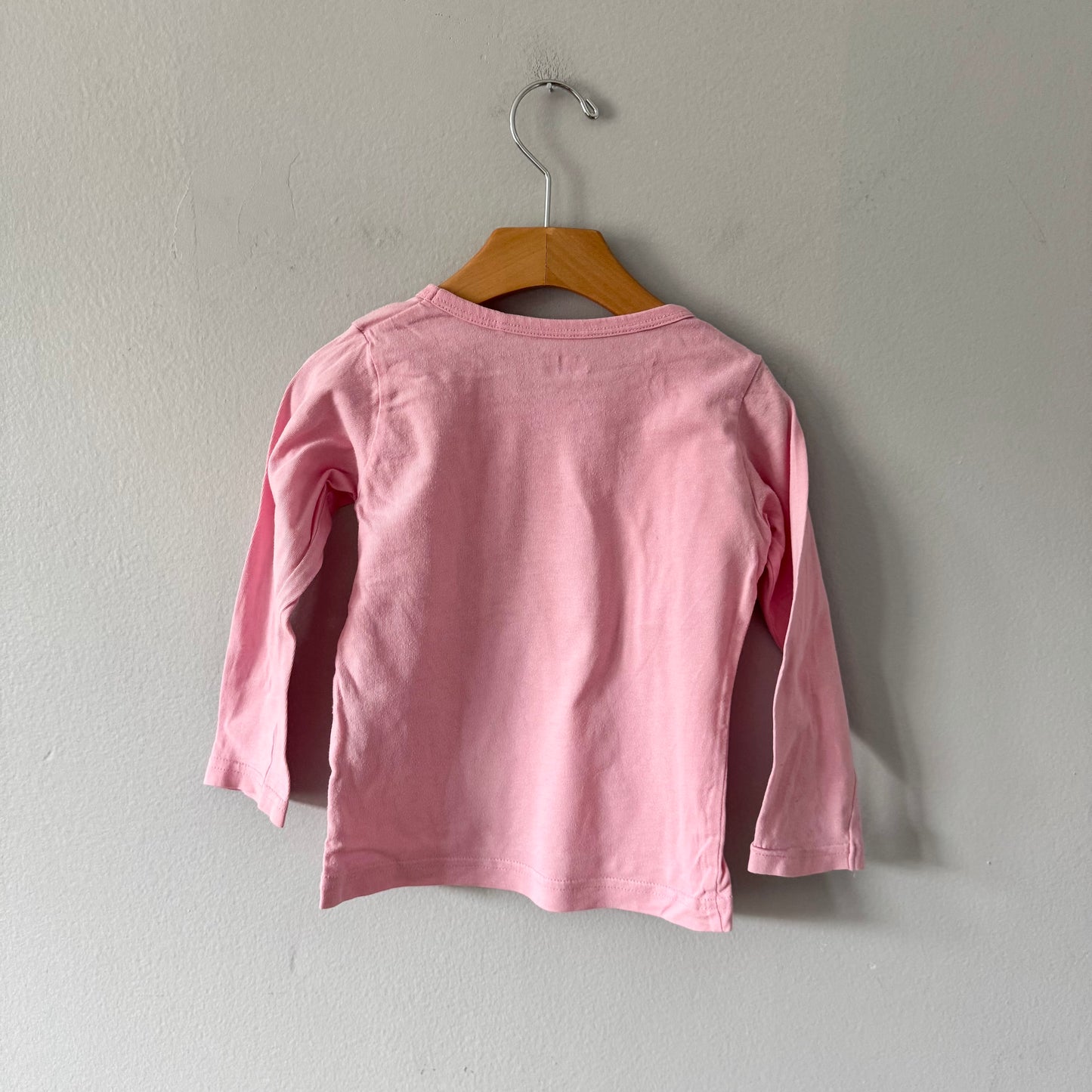 Uniqlo / Minnie pink long sleeve / 3Y